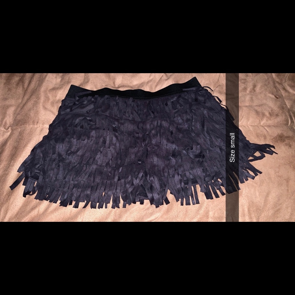 Fringe shorts